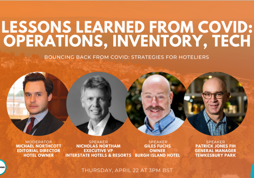 What are the key lessons the hotel industry has learned from the last year?
