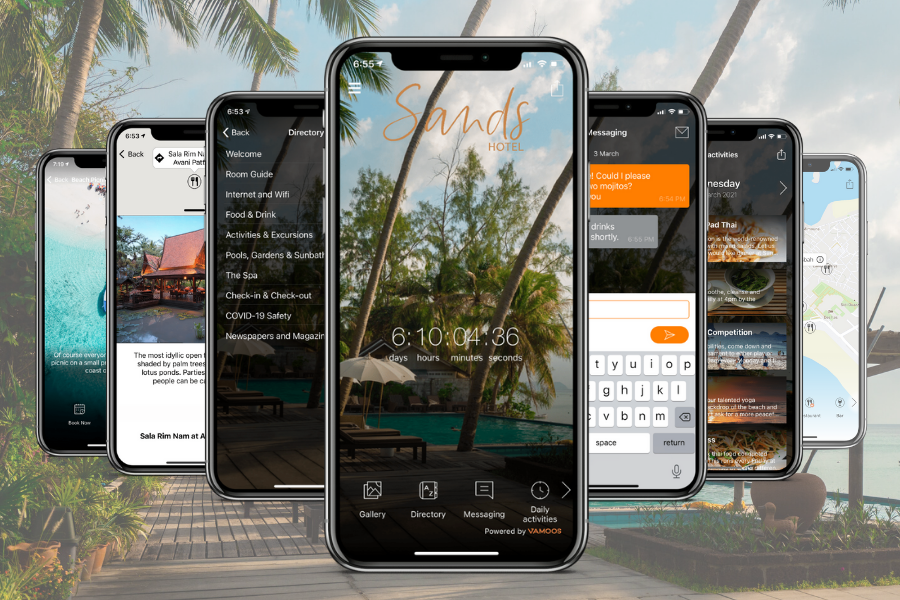 The 3 features that hotel clients love most about the Vamoos Hotel App