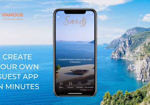 Create your own guest app in less than 15 minutes – Vamoos for Hotels