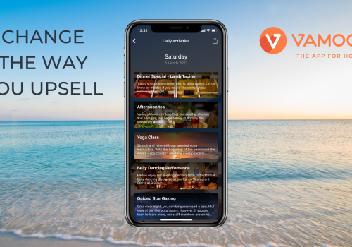 Change the way you upsell with notifications – Vamoos for Hotels