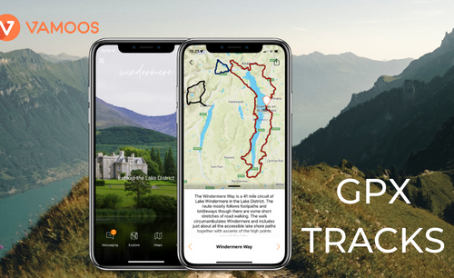 For Hotels – Map out local routes and activities with Vamoos’ new GPX tracks feature
