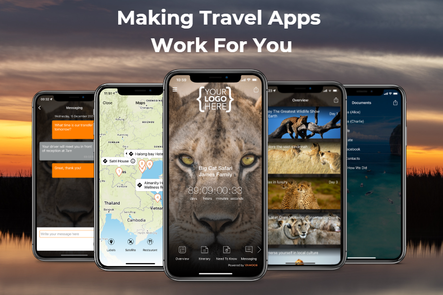 Wetu And Vamoos Travel App working together for you
