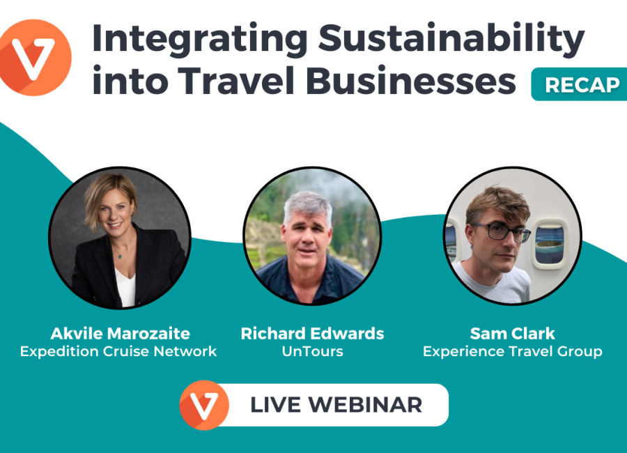 [WEBINAR] Integrating Sustainability into Travel Businesses