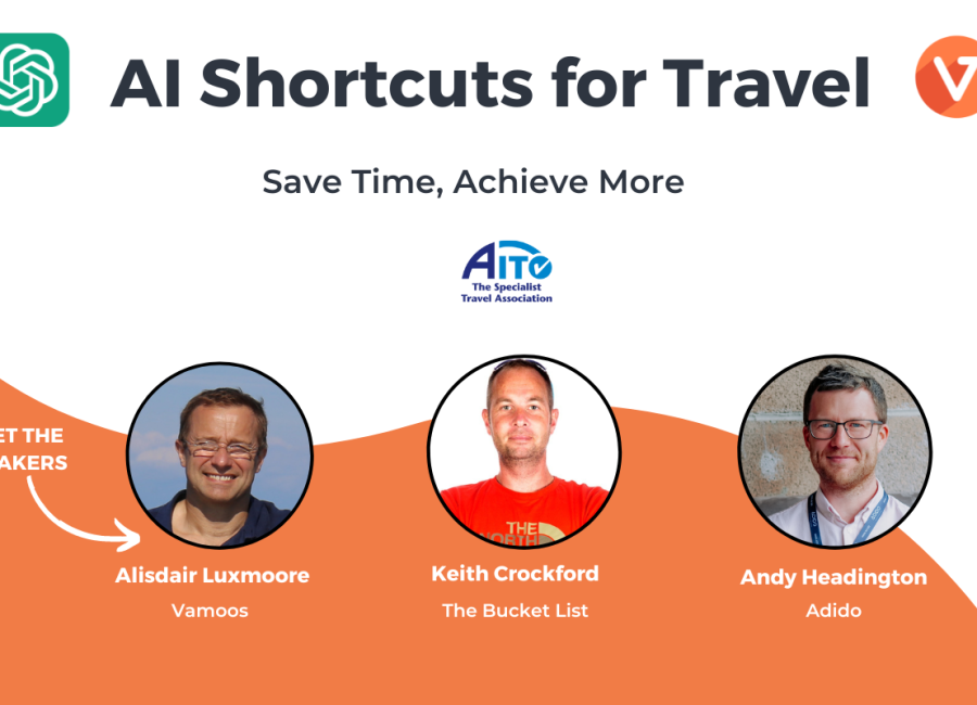 [WEBINAR] AI in Travel: How to Use AI to Save Time and Achieve More