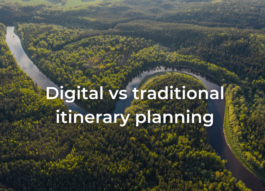 Digital vs. traditional itinerary planning: pros and cons