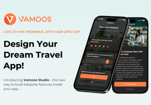 [WEBINAR] Vamoos Studio: Design Your Dream Travel App!