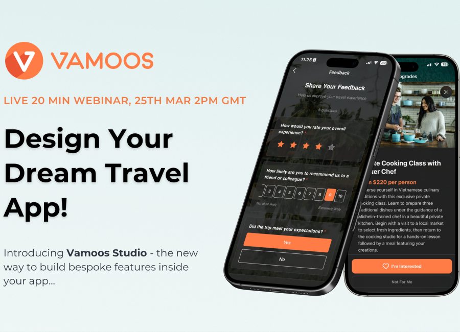 [WEBINAR] Vamoos Studio: design your dream travel app!