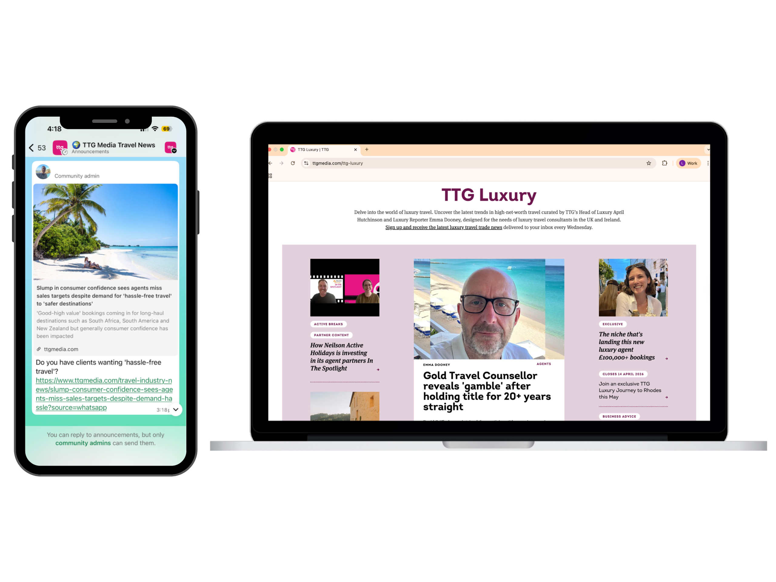 Top travel industry news sites