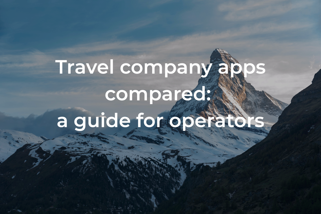 Travel company apps compared / comparison of travel company apps