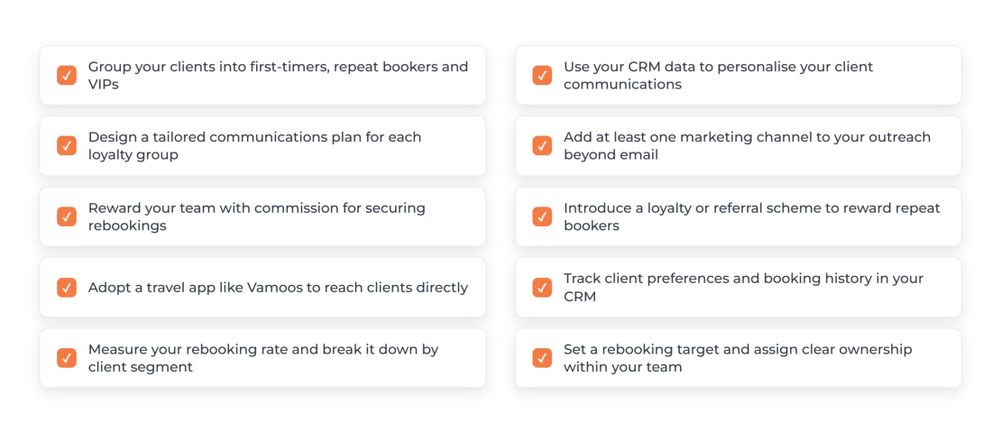 The rebooking playbook: how travel companies can win repeat business