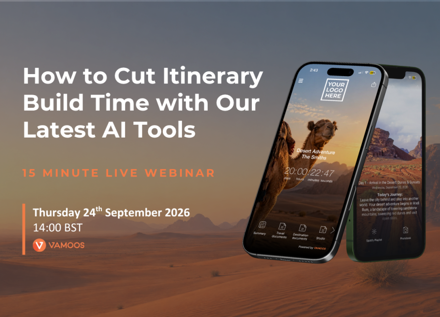 [WEBINAR] How to Cut Itinerary Build Time with Our Latest AI tools